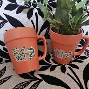 Little Shop of Horrors inspired Broadway Musical Potted Plant Mug