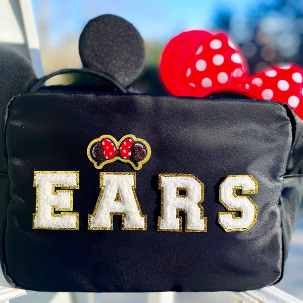 Minnie Ears Travel Case Etsy