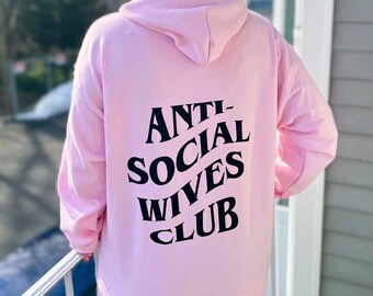 anti social social club hoodie women