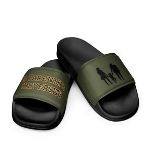 Unapologetically Motherly Coparenting University Unisex Slides