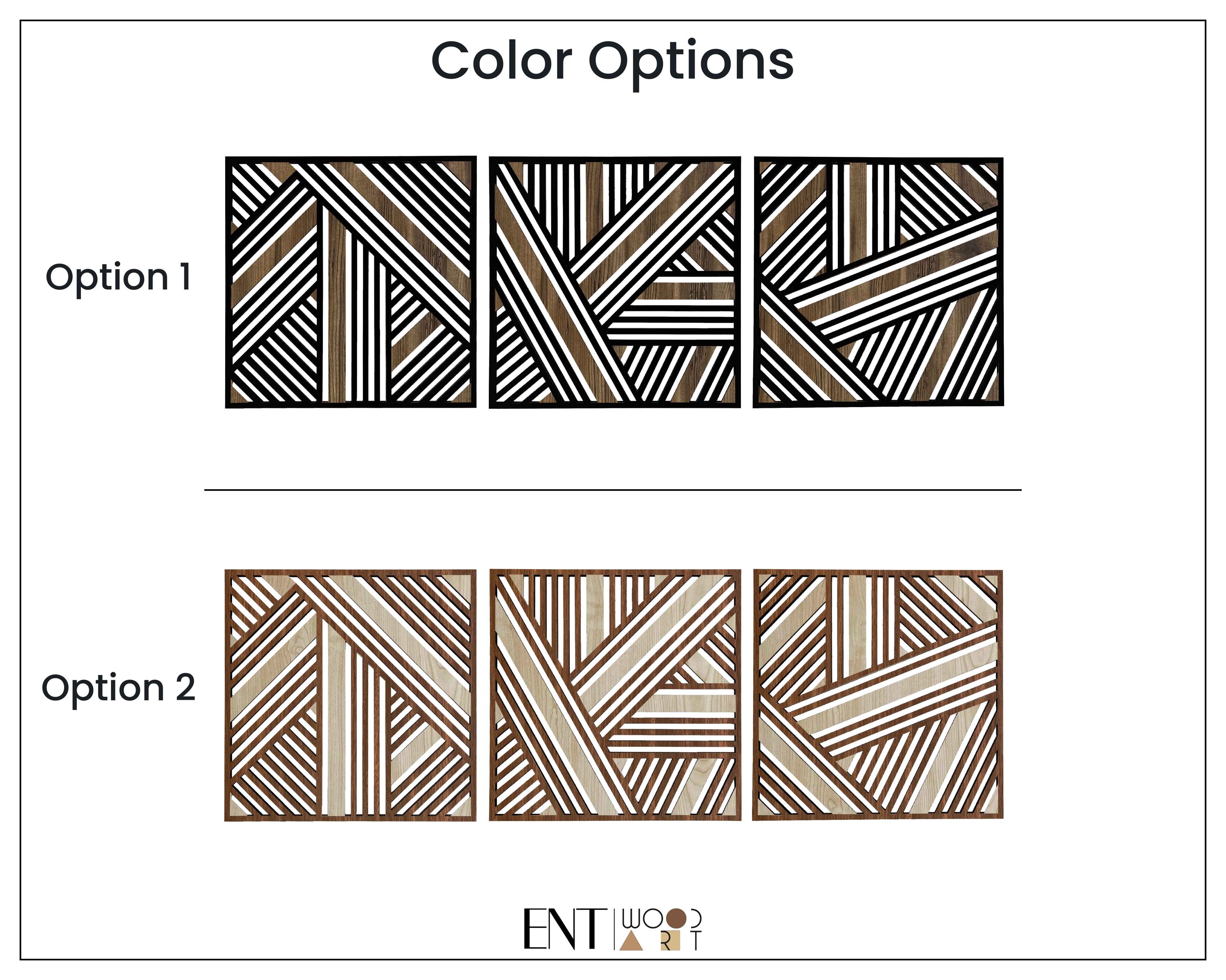 Geometric Lines Art Deco Wood Wall Panels, 1920s Inspired Wooden Wall ...