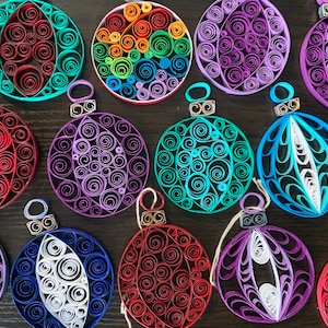 Quilled Ornaments