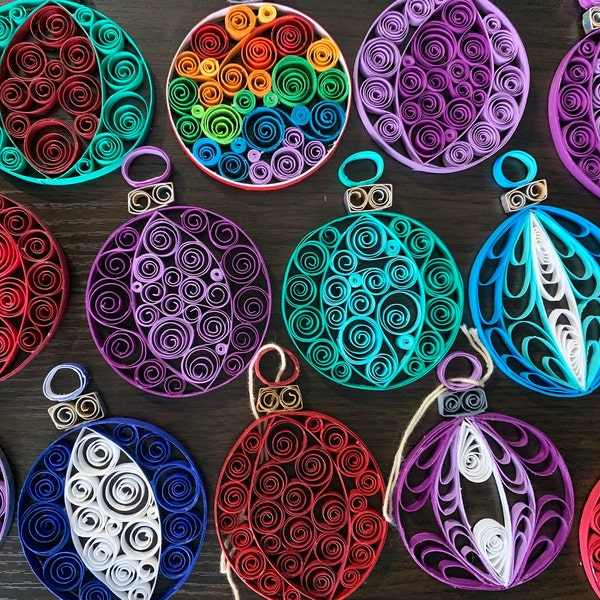Quilling Ornaments Etsy