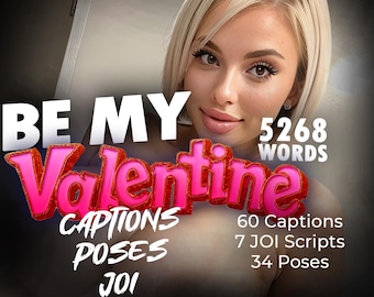 Valentine's Day OnlyFans Bundle: Poses, JOI Scripts, Captions (PDF)
