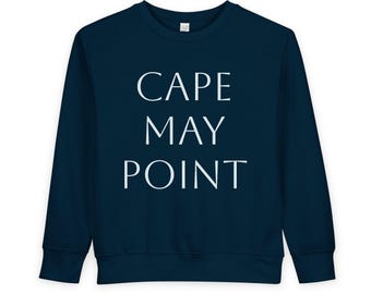 Cape May Point Toddler Sweatshirt | Minimalist