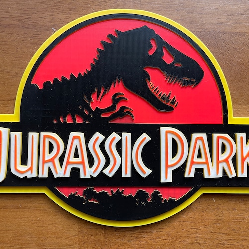 Jurassic Park Sign - Etsy