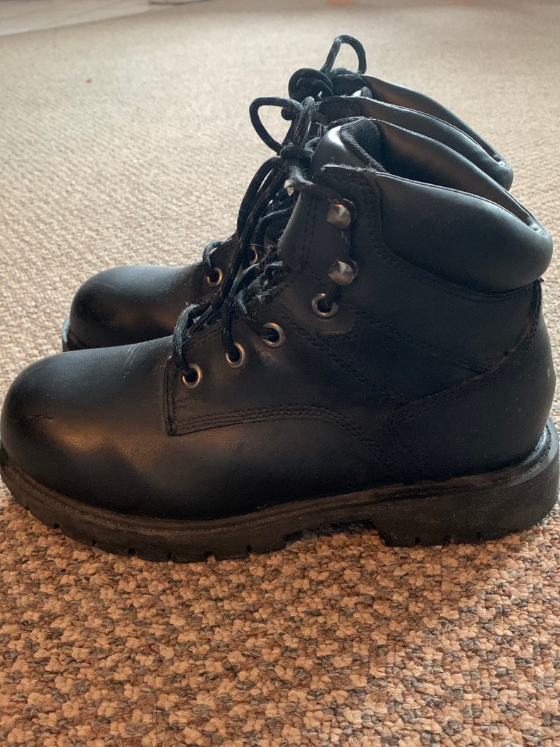 dexter work boots black