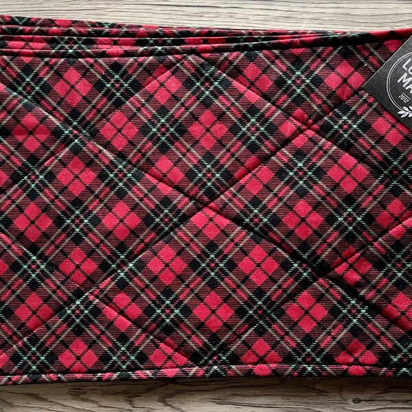 Quilted Placemats Set of 4 Etsy