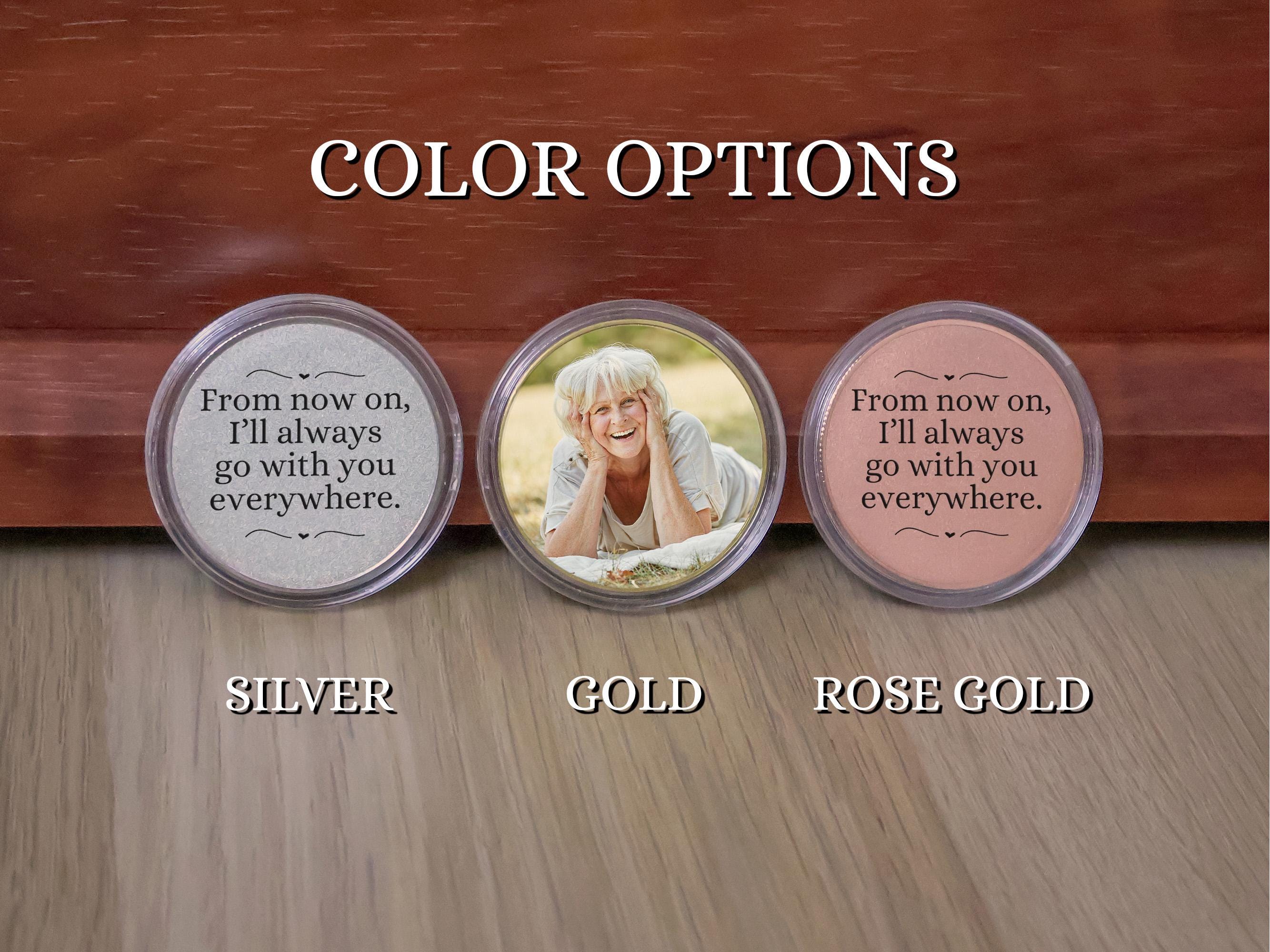 Personalized Photo Coin Keepsake, Custom Pocket Token With Picture ...
