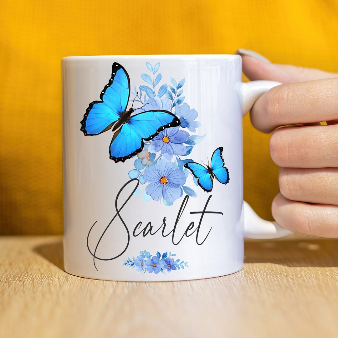 Butterfly Mug, Butterfly Gifts for Women, Butterfly Gift for Her