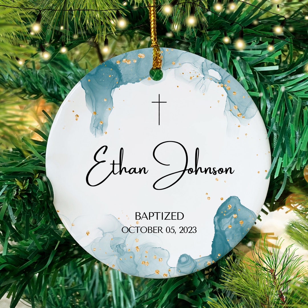 Personalised Baby Boy Christening Gift Personalized Baptism Etsy