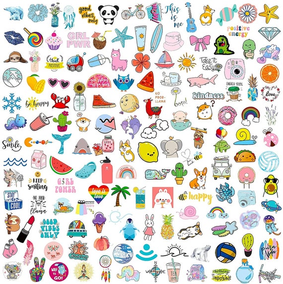 5-220 Pcs Cute Animal Stickers for Kids, Aesthetic Gifts for Kids