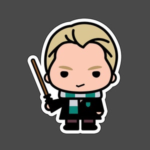 Draco Inspiriert Vinyl Aufkleber Fan Zeichnung Kunst Wasserdicht - Geschenk Mädchen Jungen Kinder Kind Teenager Laptop Wasserflasche Lunchbox Rucksack Skate