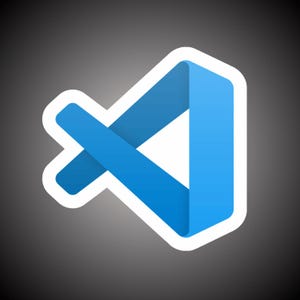 Visual Studio Code Vinyl Aufkleber Code Programmierer Dev , Laptop Skateboard Aufkleber Ästhetischer Computer Telefon