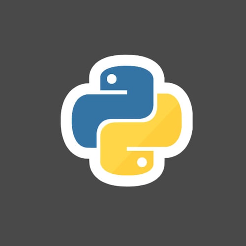 Python Logo Sticker Computer Tablet Phone Coder Vinyl - Etsy