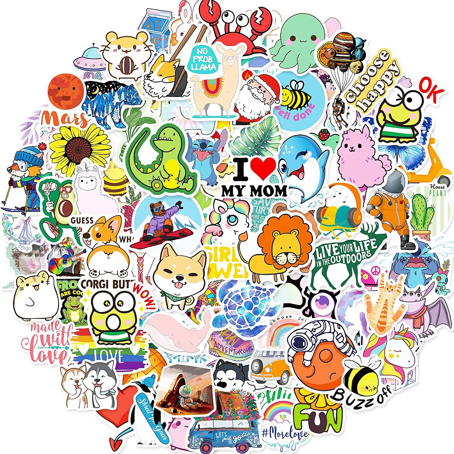 50Pcs Cute Frog Sticker, Sanrio Cartoon Decal Gift for Kids, Kawaii Sanrio  Frog Stickers Pack Party Favors, Waterproof Vinyl Sticker for Teen Girl  Water Bottle Laptop Phone Skateboard Guitar Notebook Computer Luggage (