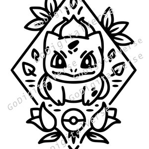 Poke caractère - SVG, PNG et PDF