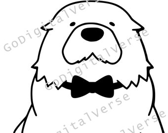 Anime Hund - SVG, PNG und PDF