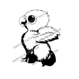 HP dier - SVG, PNG en pdf