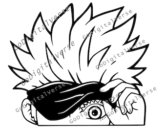 Anime Character - SVG, PNG, and PDF