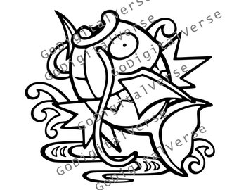 Poke-Charakter – SVG, PNG und PDF
