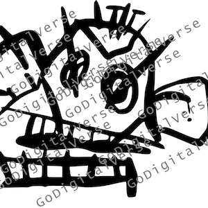 Jinx Monkey - SVG, PNG, and PDF