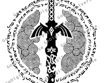 Svärd - SVG, PNG och PDF