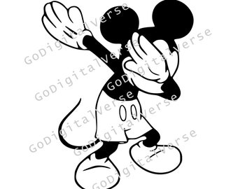 Mouse Dab - SVG, PNG, and PDF