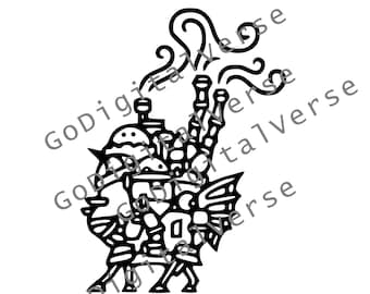 Charakter - SVG, PNG und PDF