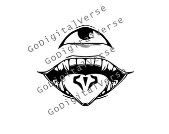 Anime-Charakter - SVG, PNG und PDF