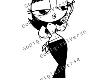 Character - SVG, PNG, and PDF