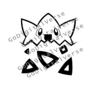 Personnage Poke - SVG, PNG et PDF