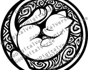 Poke character - SVG, PNG, and PDF