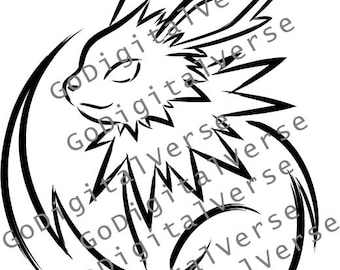 Personagem Poke - SVG, PNG e PDF