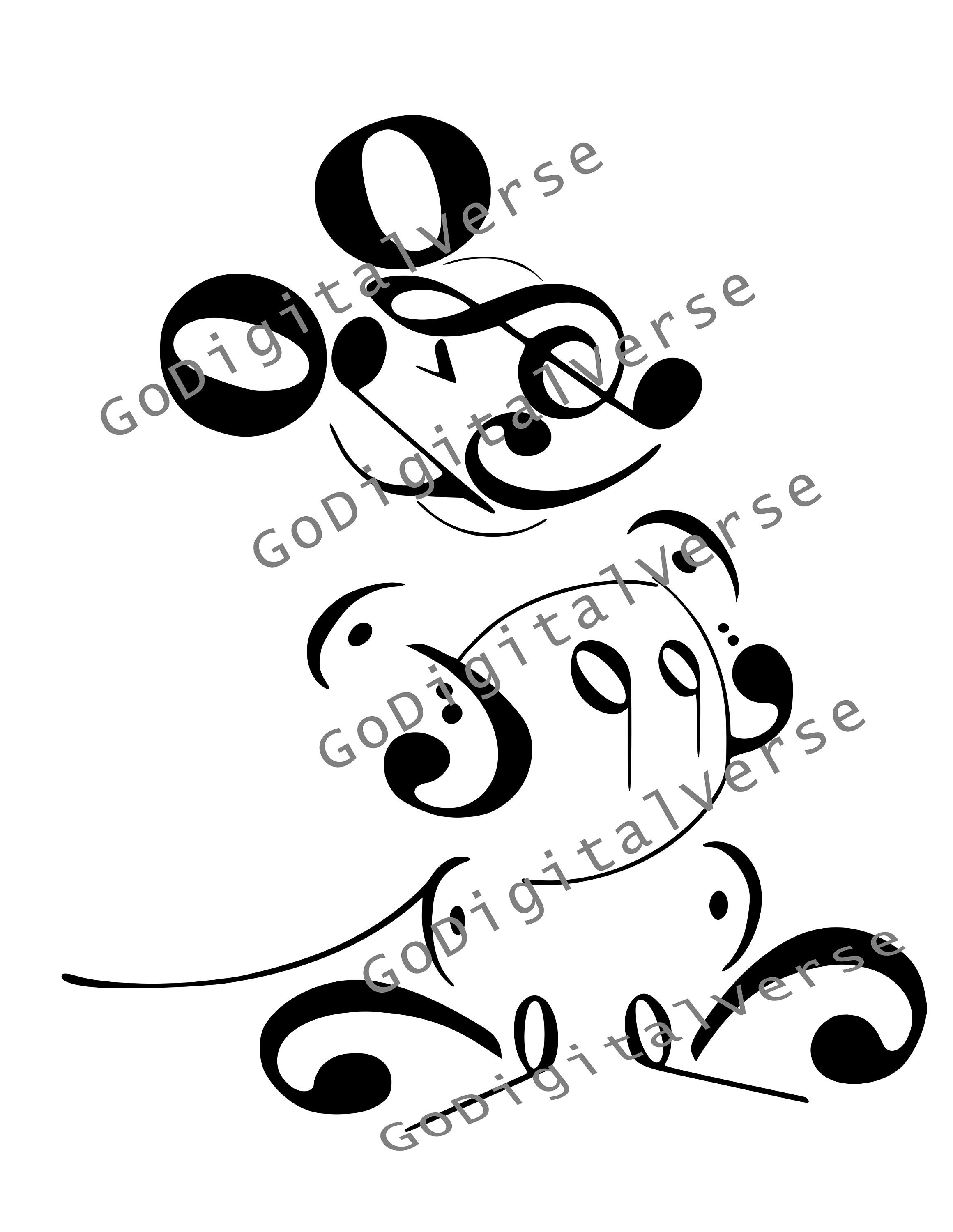 Mouse Music - SVG, PNG, and PDF