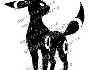 Poke Charakter - SVG, PNG und PDF