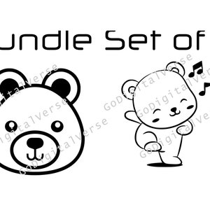 Bear - SVG, PNG, and PDF