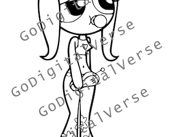 Character - SVG, PNG, and PDF