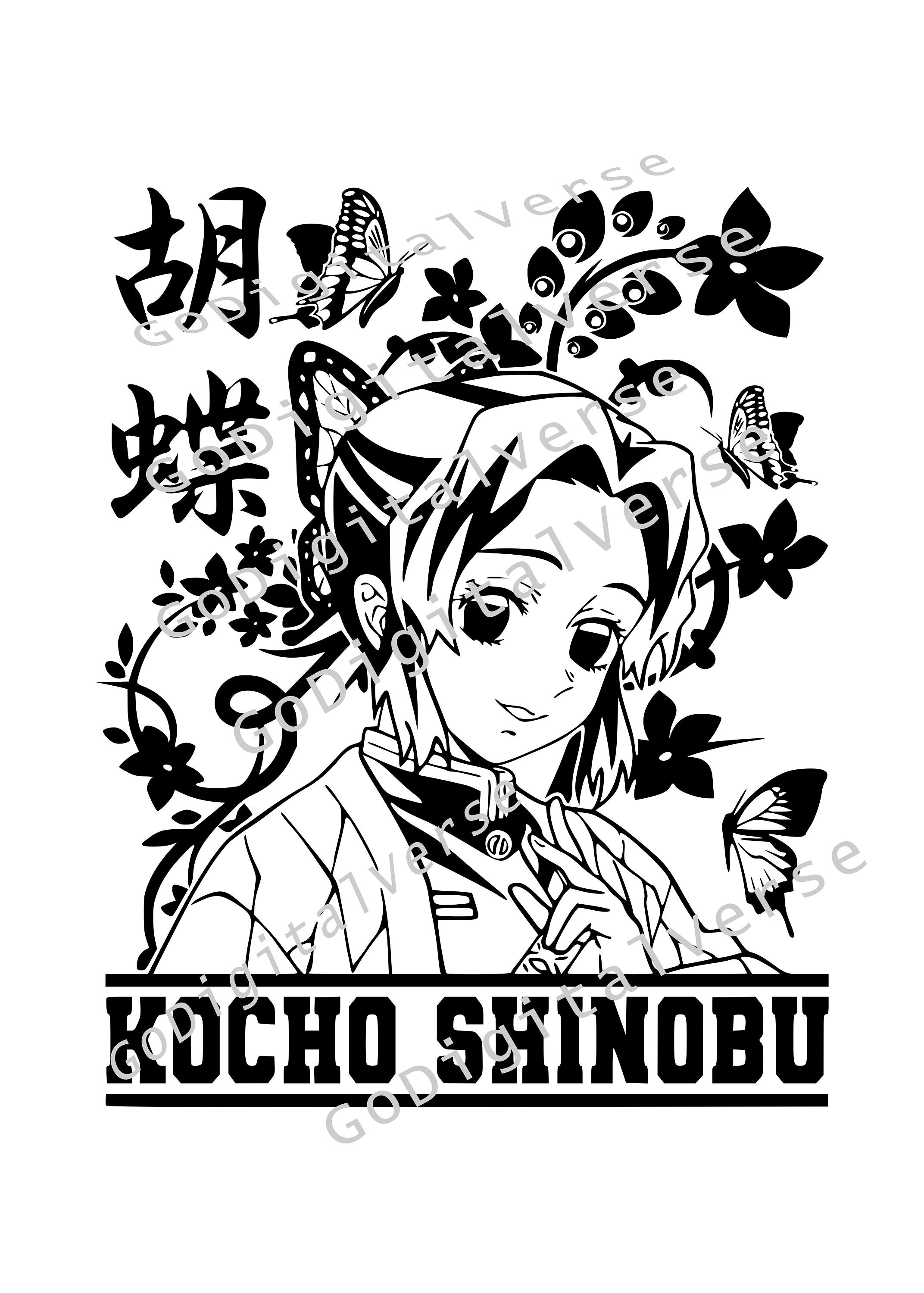 Anime Culture Club - 🦋 Shinobu Kocho fanart by @itslopez on