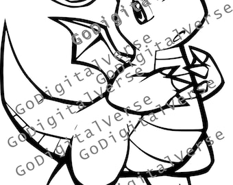 Poke-personage: SVG, PNG en PDF