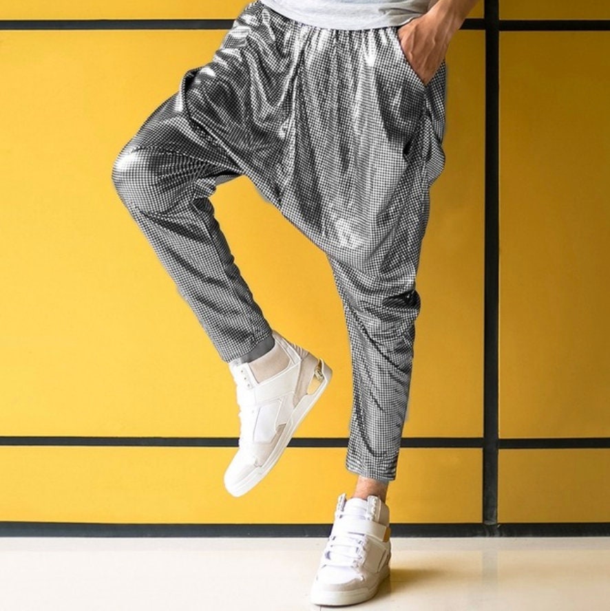 Sequin Harem Pants - Etsy