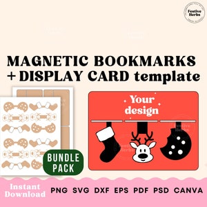 Bookmark Sleeve Svg, Bookmark Display Card Svg, Bookmark Holder