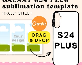 Vorlage für Samsung S24 PLUS, Handyhüllen Vorlage für Sublimation, Samsung Sublimationsvorlage, Samsung Vorlage Samsung S24 PLUS