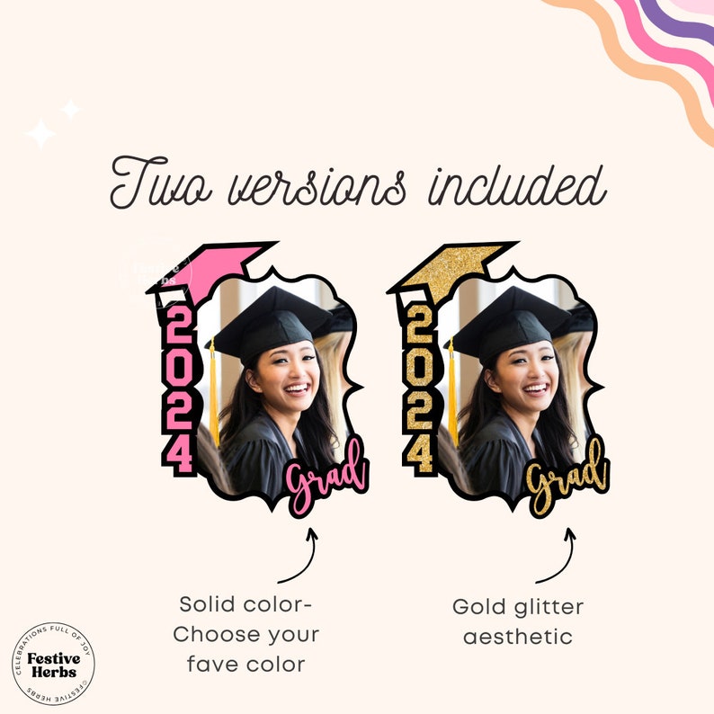 Graduation Paddle Fan, Custom Grad fan, Graduation Fan Template, Graduation Fan SVG, Graduation Cake topper template, Class of 2024 Grad SVG