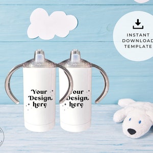 Sippy cup SVG, PNG, Sippy cup sublimation, 12oz Sippy cup template, Full Wrap Tumbler Template for Sippy cup 12oz, Sippy cup personalized