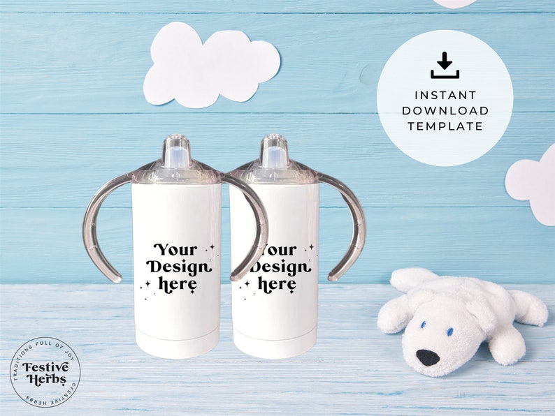 Sippy cup SVG, PNG, Sippy cup sublimation, 12oz Sippy cup template, Full Wrap Tumbler Template for Sippy cup 12oz, Sippy cup personalized