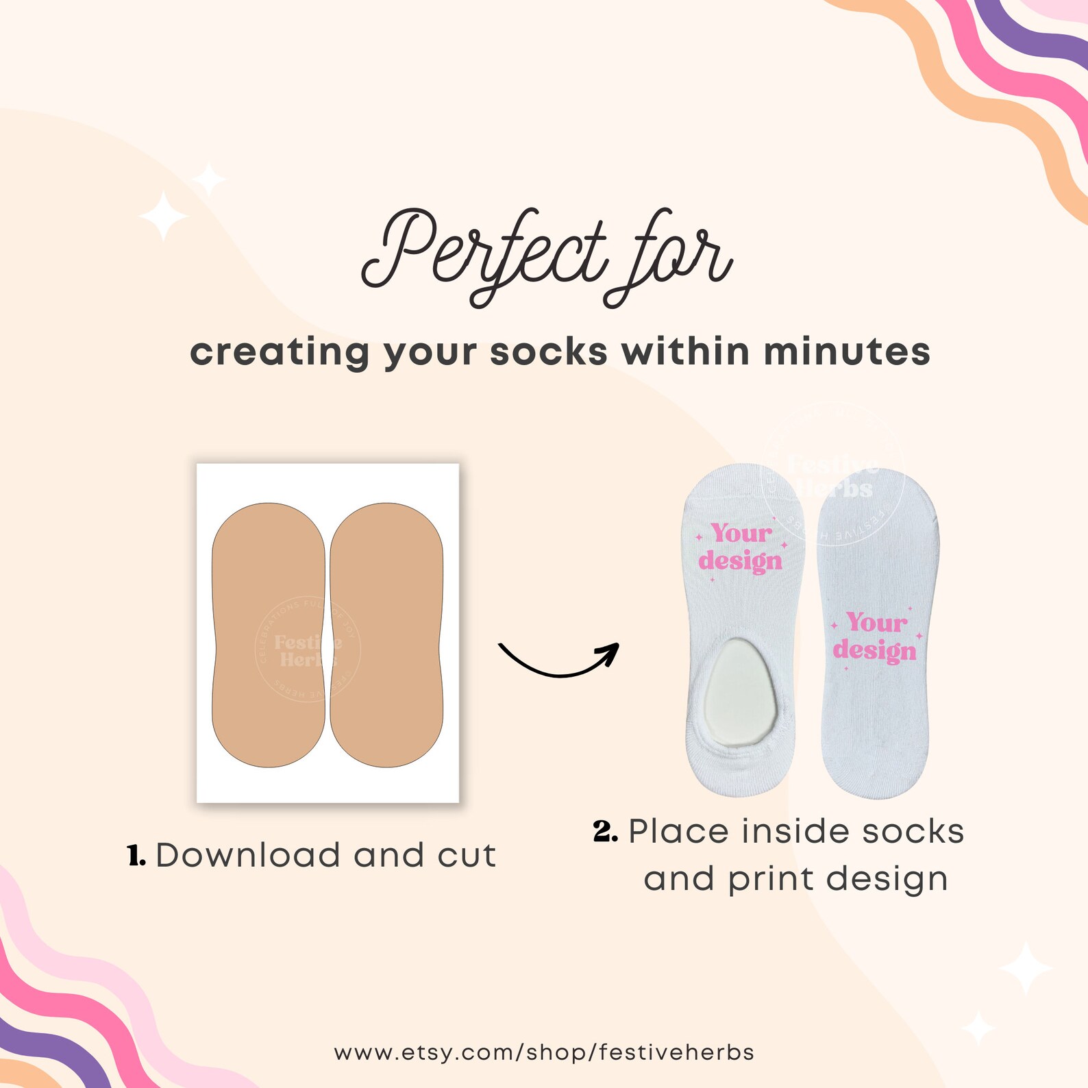Sock Jig Template BUNDLE, Sock Jig Sublimation, Sock Insert Template