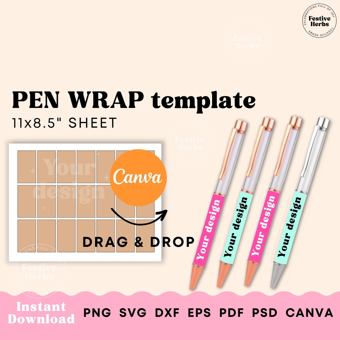 Pen Wrap Template Pen Sublimation Template Snow Globe Pen Wrap PNG Pen Wrap Template Pen Sublimation Template Snow Globe Pen Wrap PNG