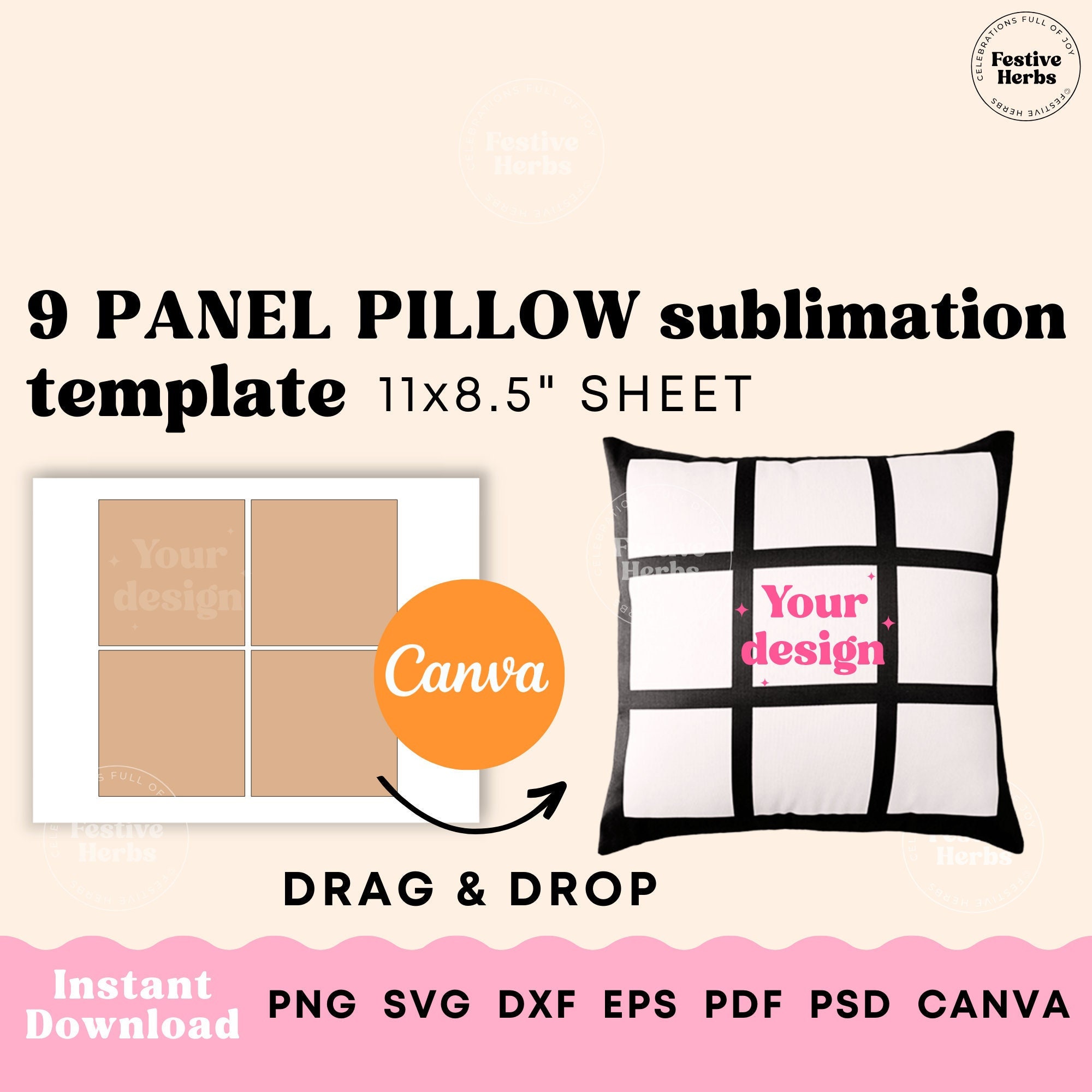 20 Panel Love Sublimation Blanket – Buy Let's get Crafty Blanks LLC