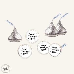 Hershey Kiss Sticker Template Hershey Kiss Stickers Hershey - Etsy